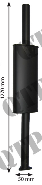 Exhaust Zetor 8011 Ursus 385 Black