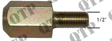 Wheel Extension Stud Front 1/2" Front