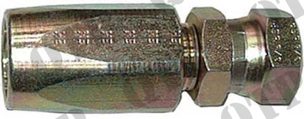 Coupling 1/2' BSP Female / Male Straight