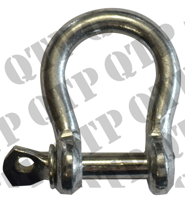 D Shackle & Pin 6mm (1/4')