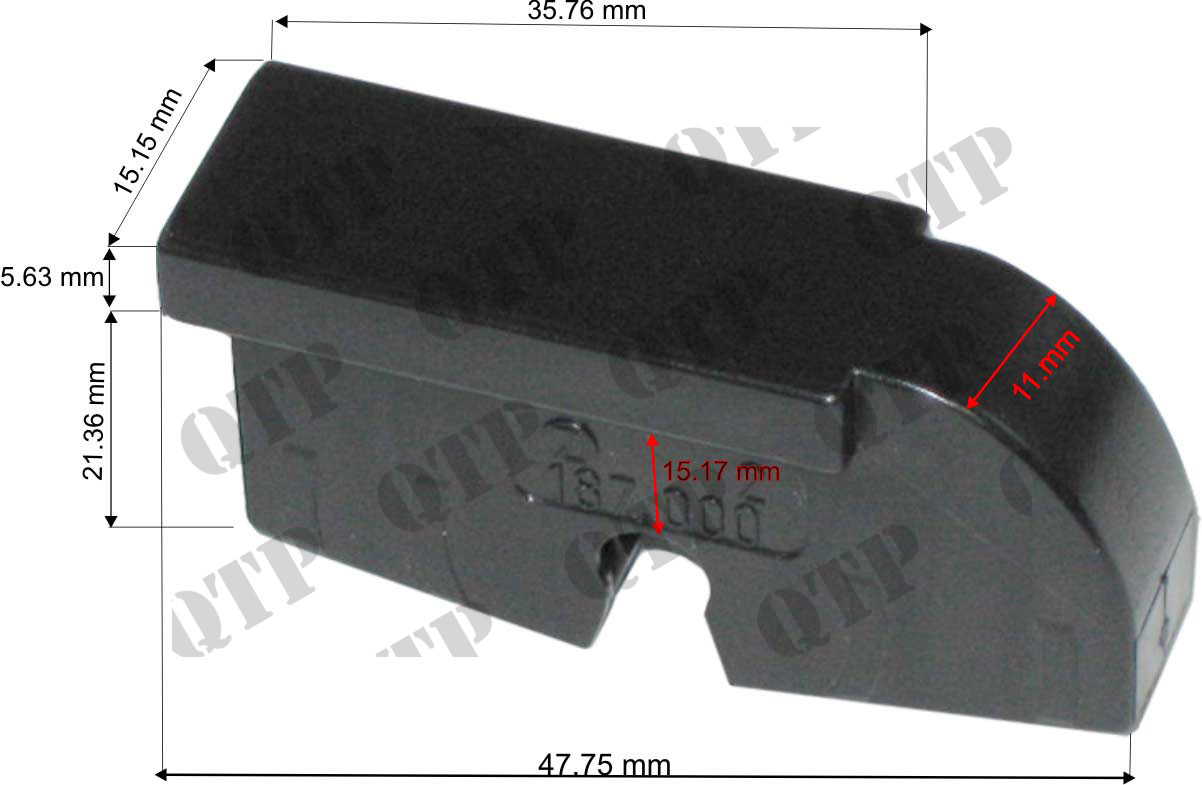 Adaptor for Wiper Blade Ford 60 TM TS (Front)