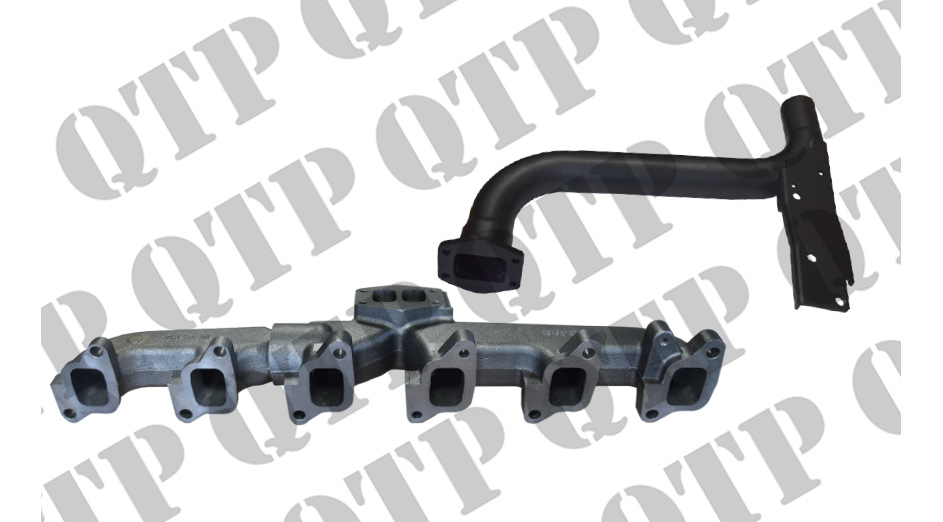 Exhaust Manifold & Elbow Kit Ford 7810
