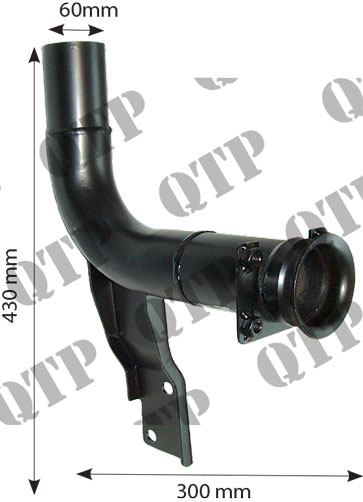 Exhaust Elbow Ford 7610 - Tapered Face