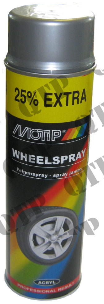 Paint Spray Can Silver Wheel Spray 500ml