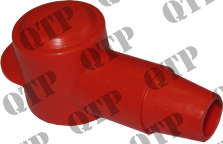 Rubber Cover Angled Red Medium