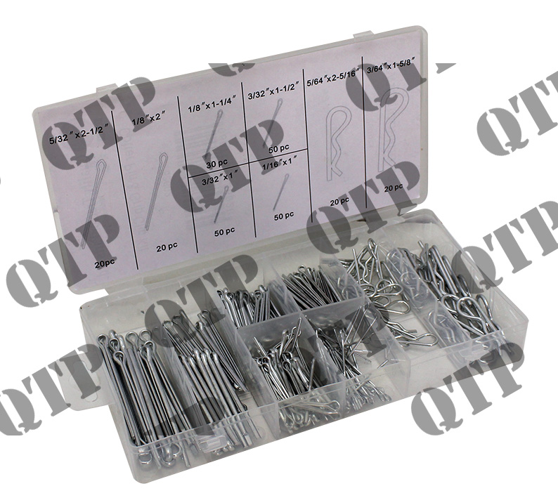 Split Pin & Grip Clip Kit 260pcs