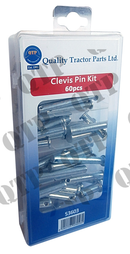 Clevis Pin Kit 60pcs
