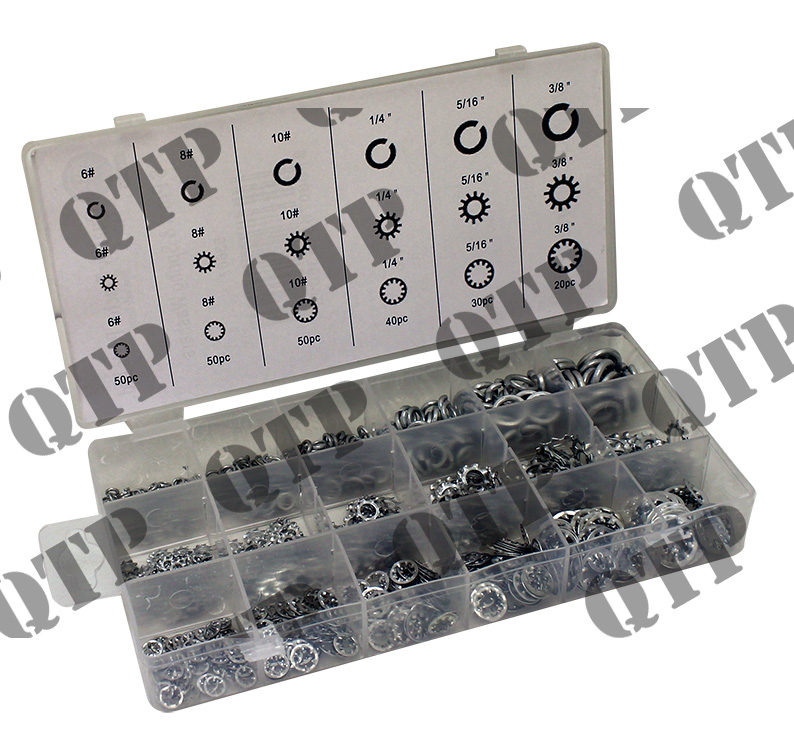 S Proof & Spring Washers 720pcs