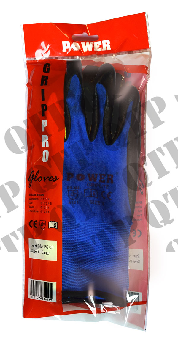 Hi Vis Grip Pro Glove L 9