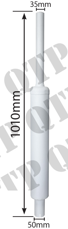 Exhaust 165 188 White Aluminium Metal Spray