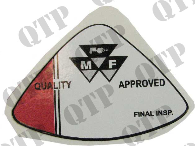 Decal 100 Quality Approved Final Inspection