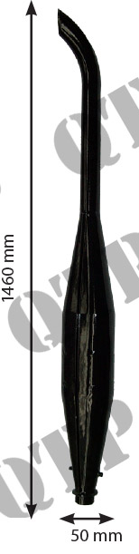 Exhaust Zetor 6211-7245 - 2 Hook Type