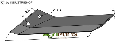 Replacement wings - left