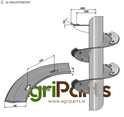 Snail segment - right model